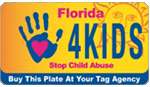Stop Child Abuse License Plate