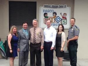 Group Photo at CAC with Sheriff, Simpson, Jennifer Ohlsen