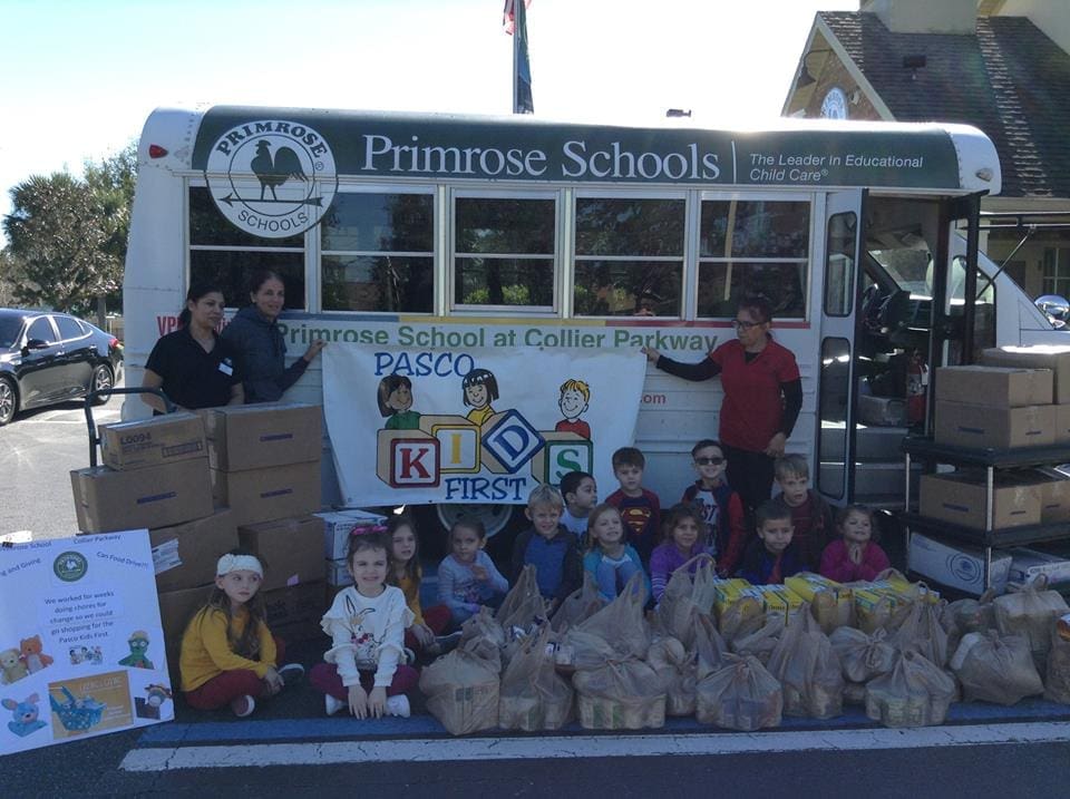 Primrose VPK Students Shop to help Other Kids